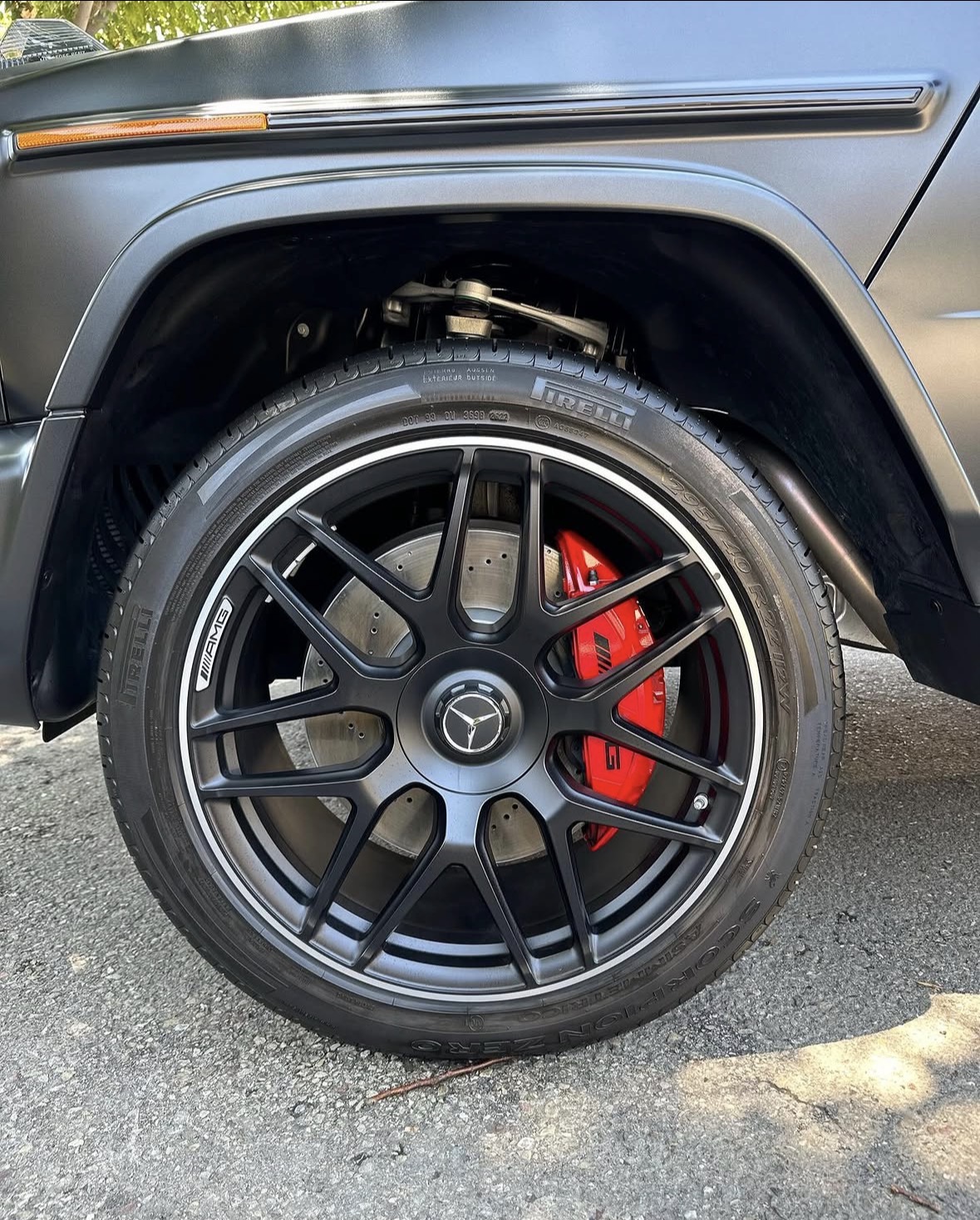 Wheel deep clean after