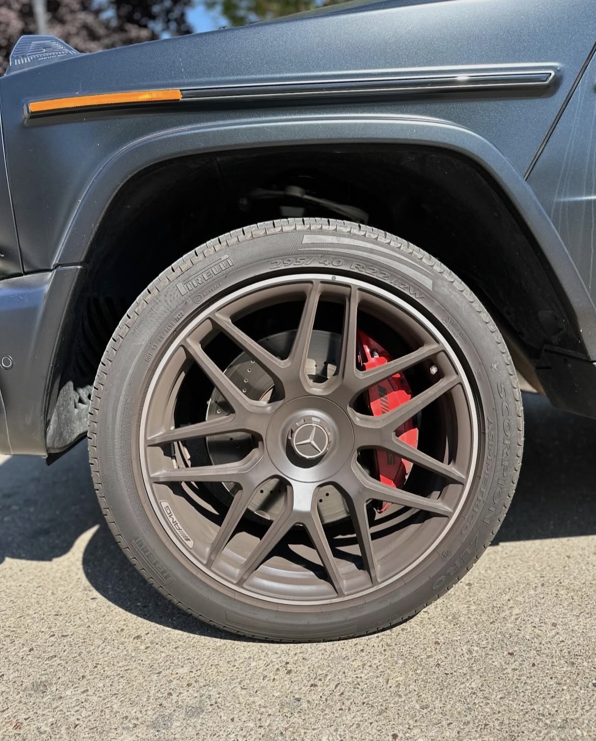 Wheel deep clean before